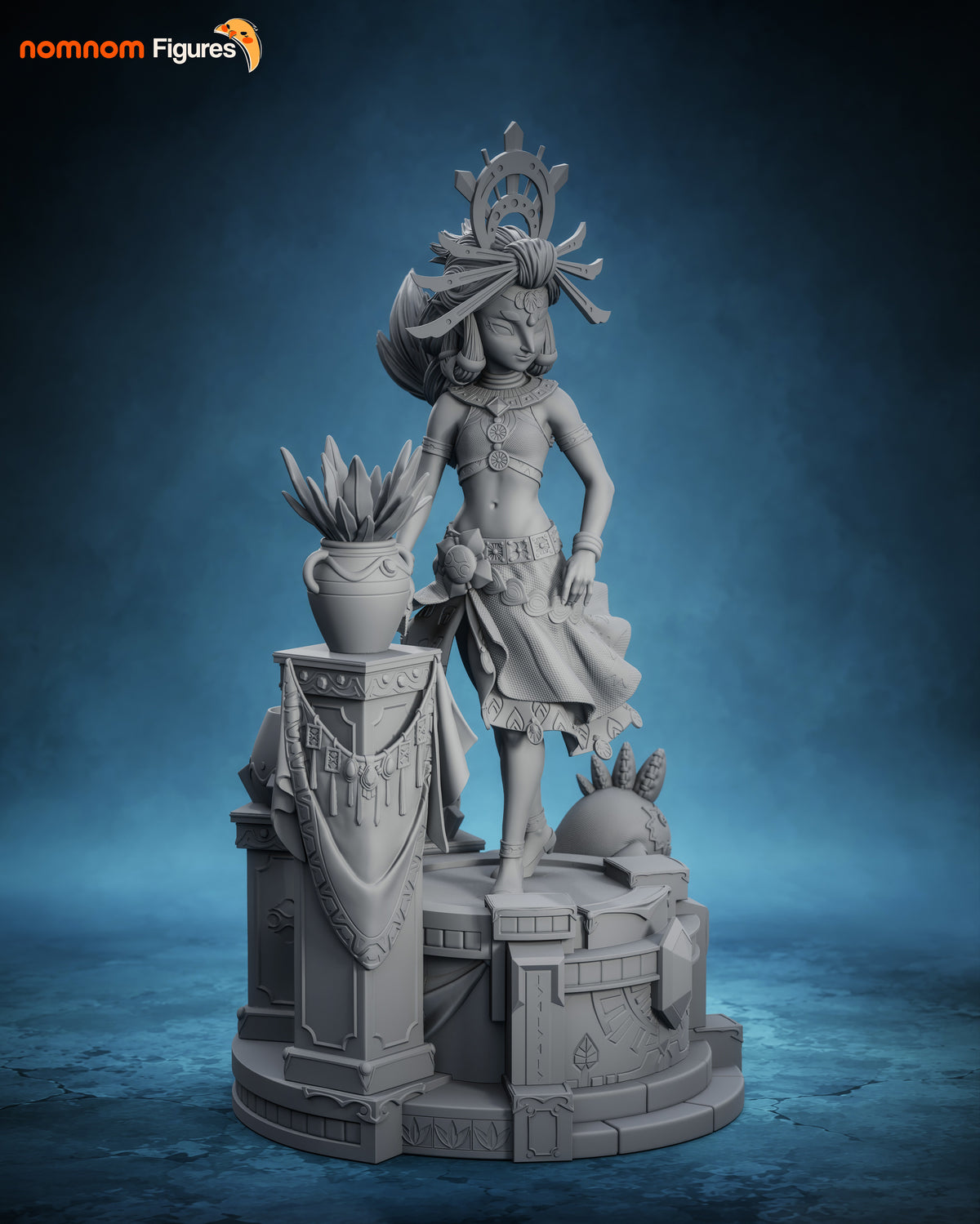 Figura Riju Zelda Breath of the Wild en resina, foto 16