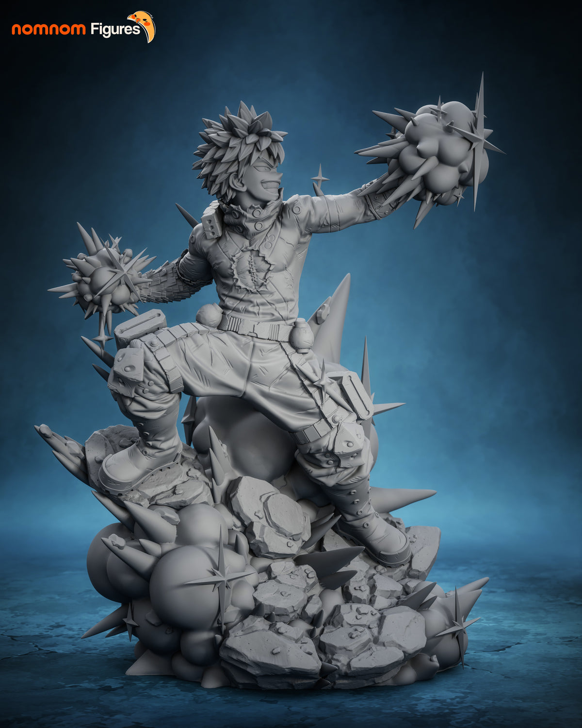 Figura Katsuki Bakugo My Hero Academia en resina, foto 14