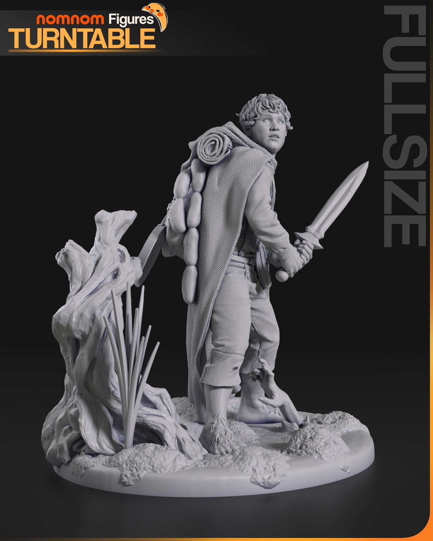 Figura de Resina - Sam Sagaz Gamyi - El Señor de los Anillos