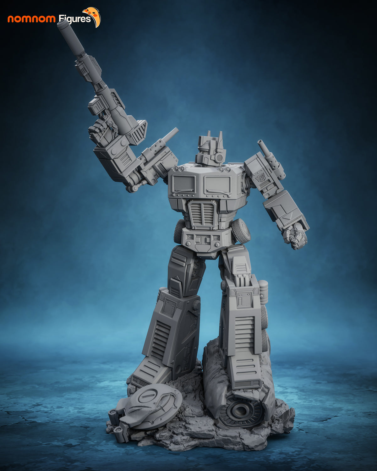 Optimus Prime Transformers, tres tamaños de figura de resina