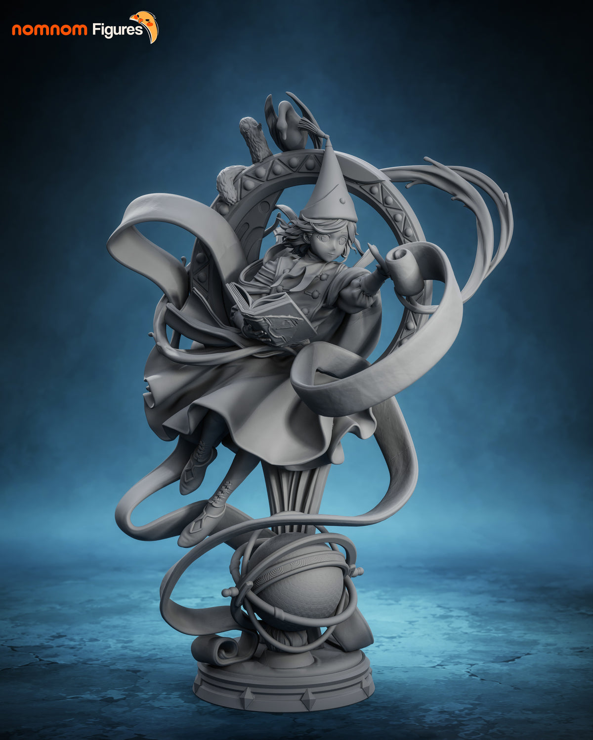 Figura Coco Witch Hat Atelier en resina, foto 13