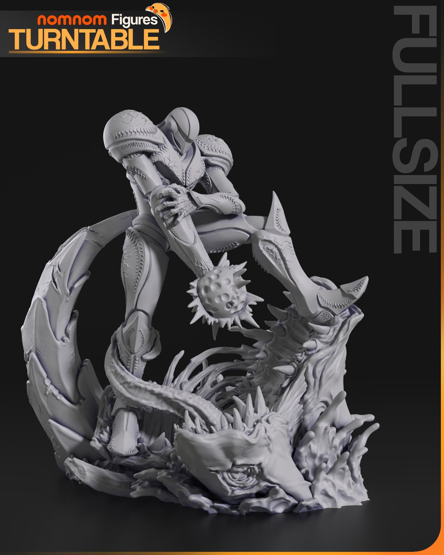 Figura de Resina - Dark Samus - Metroid Prime