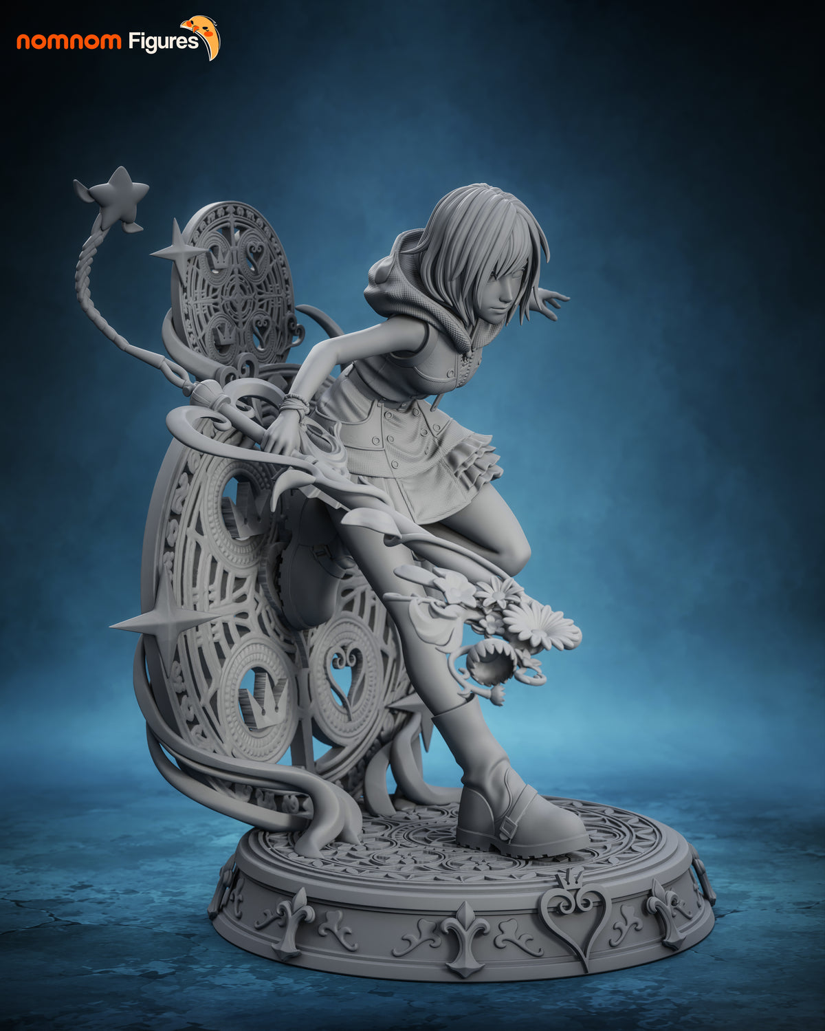 Figura Kairi Kingdom Hearts en resina, foto 14