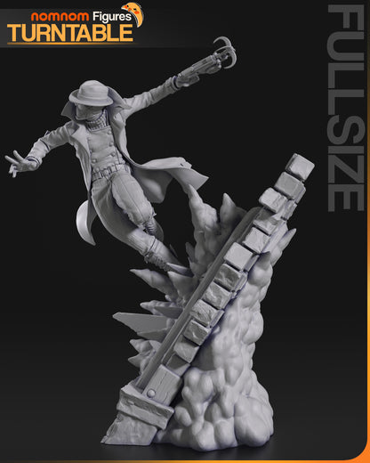 Figura Spider-Noir en resina, foto 10