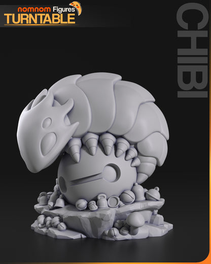 Figura de Resina Chibi - Bell Beast - Hollow Knight