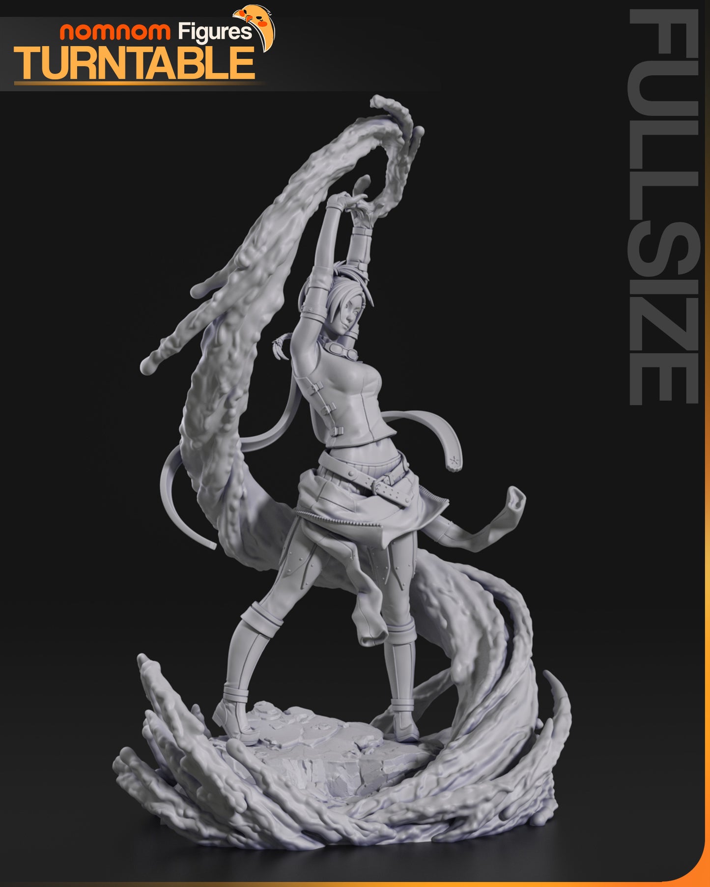 Figura de Resina - Rikku - Final Fantasy X