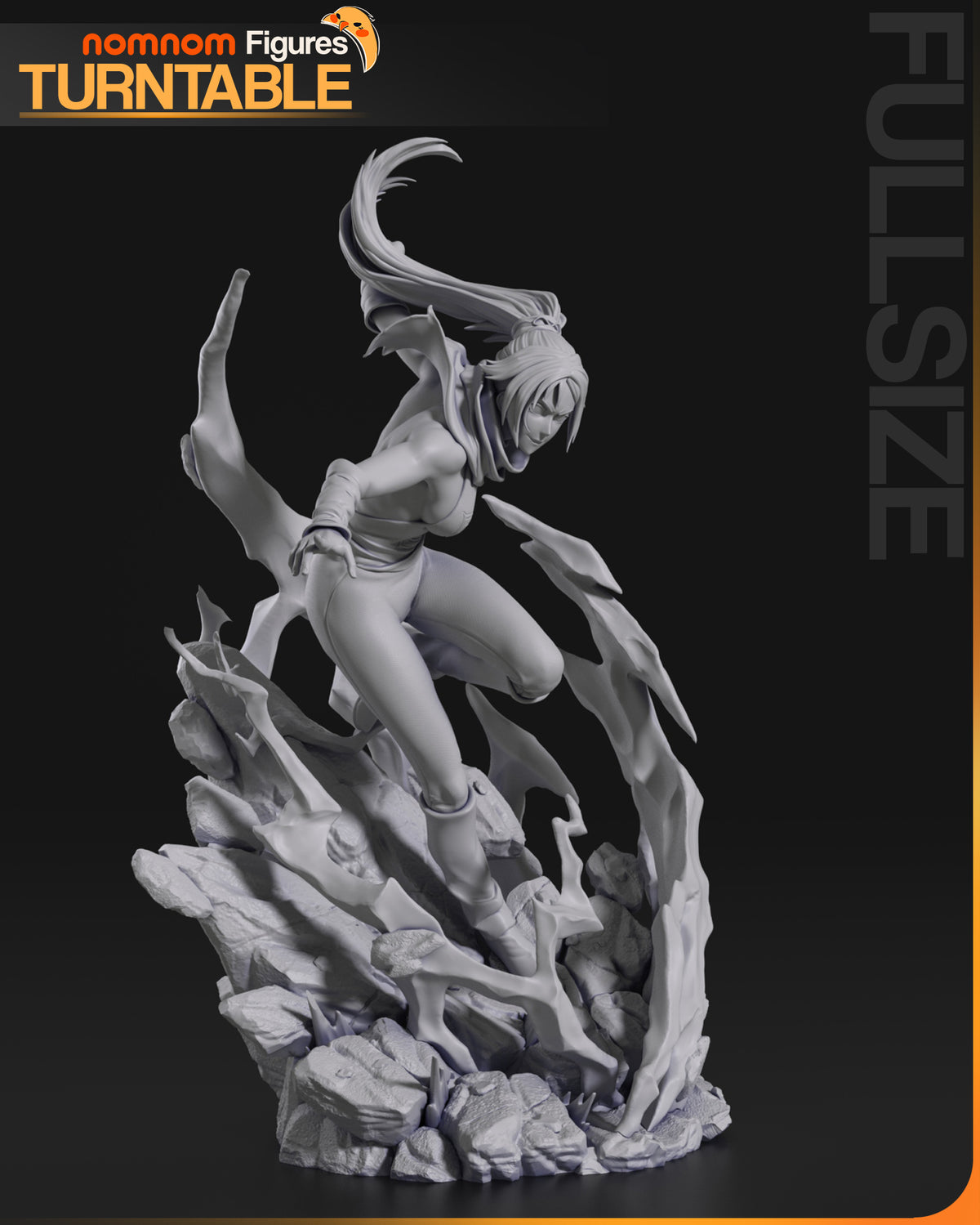 Figura Yoruichi Bleach en resina, foto 14