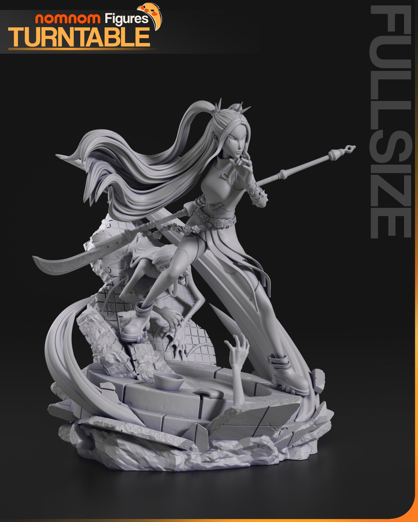 Figura de Resina - Mira - K-Pop Demon Hunters