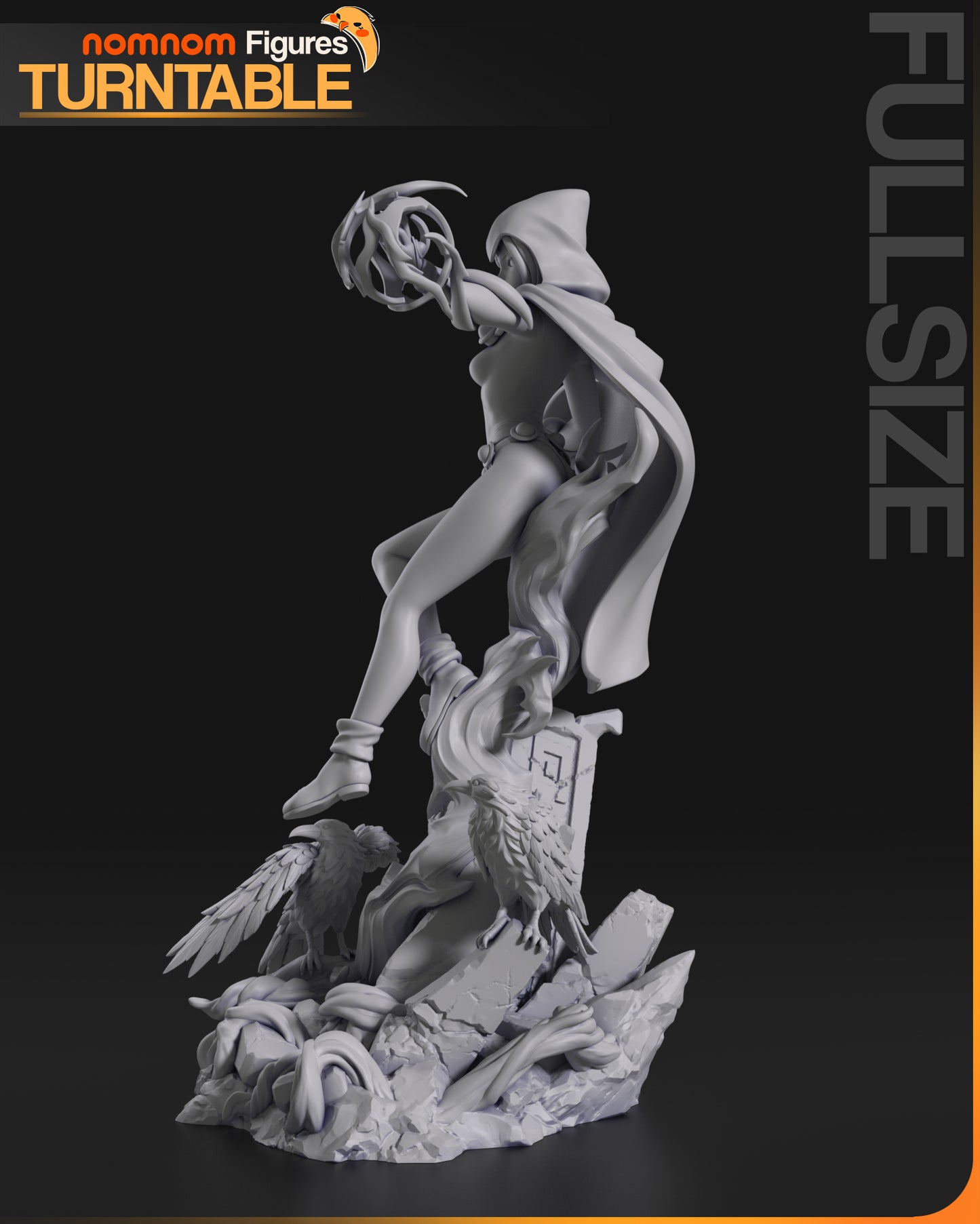 Figura de Resina - Raven - Teen Titans