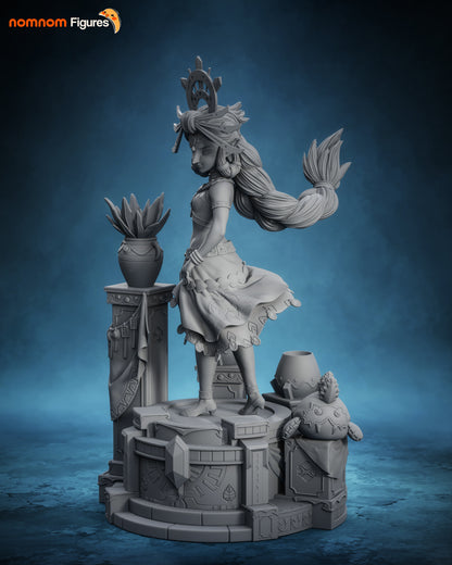 Figura Riju Zelda Breath of the Wild en resina, foto 17
