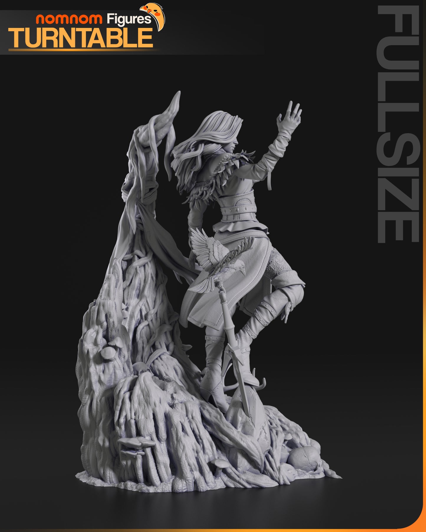 Figura de Resina - Yennefer - The Witcher