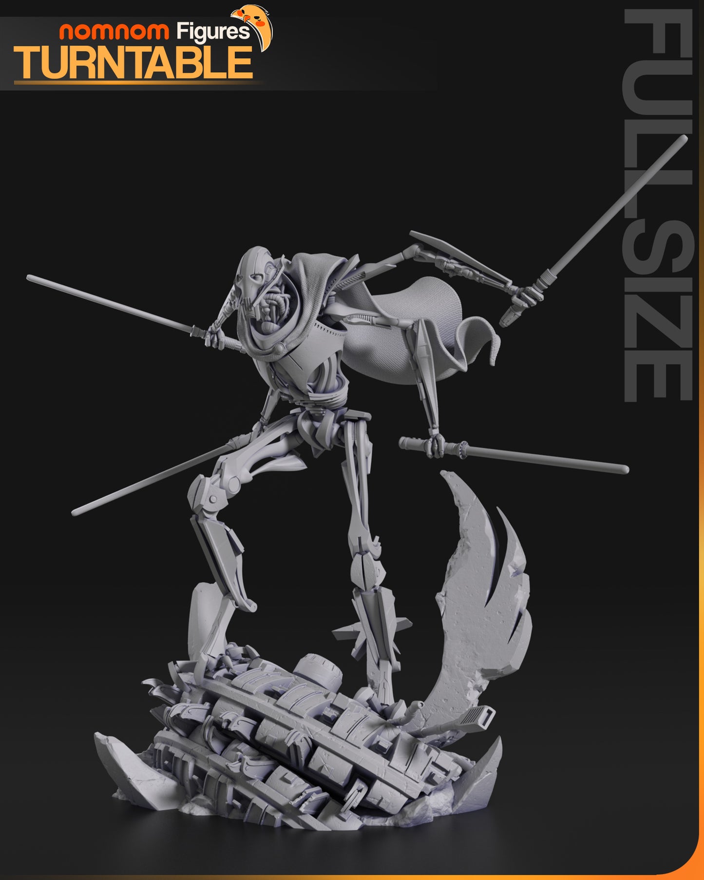 Figura de Resina - General Grievous - Star Wars