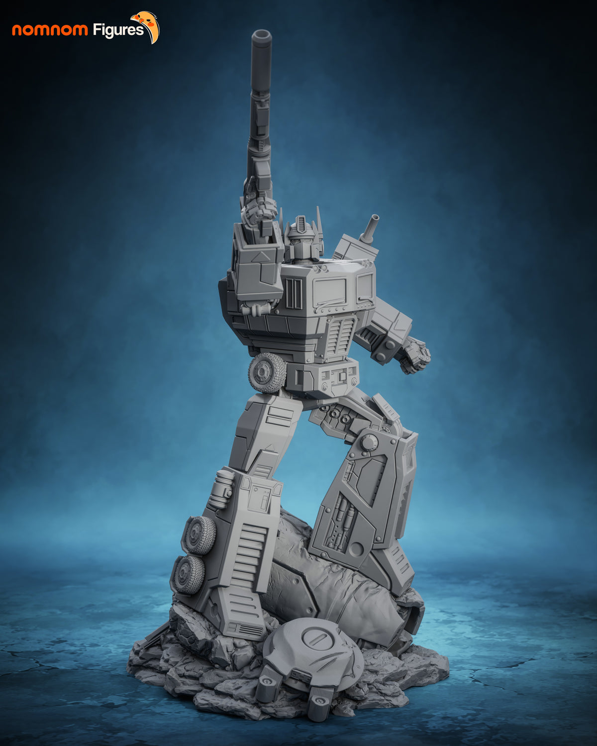 Optimus Prime Transformers, figura de resina grande, mediana y busto