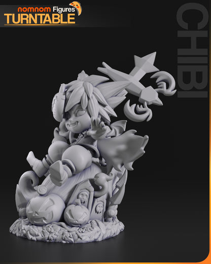 Figura chibi Sora Halloween Kingdom Hearts en resina, foto 6