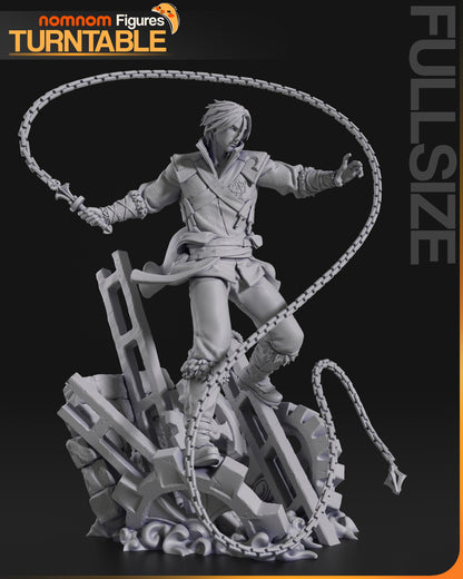 Figura de Resina - Trevor Belmont - Castlevania