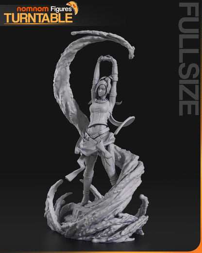 Figura de Resina - Rikku - Final Fantasy X