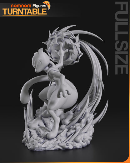 Figura de Resina - Mewtwo - Pokemon