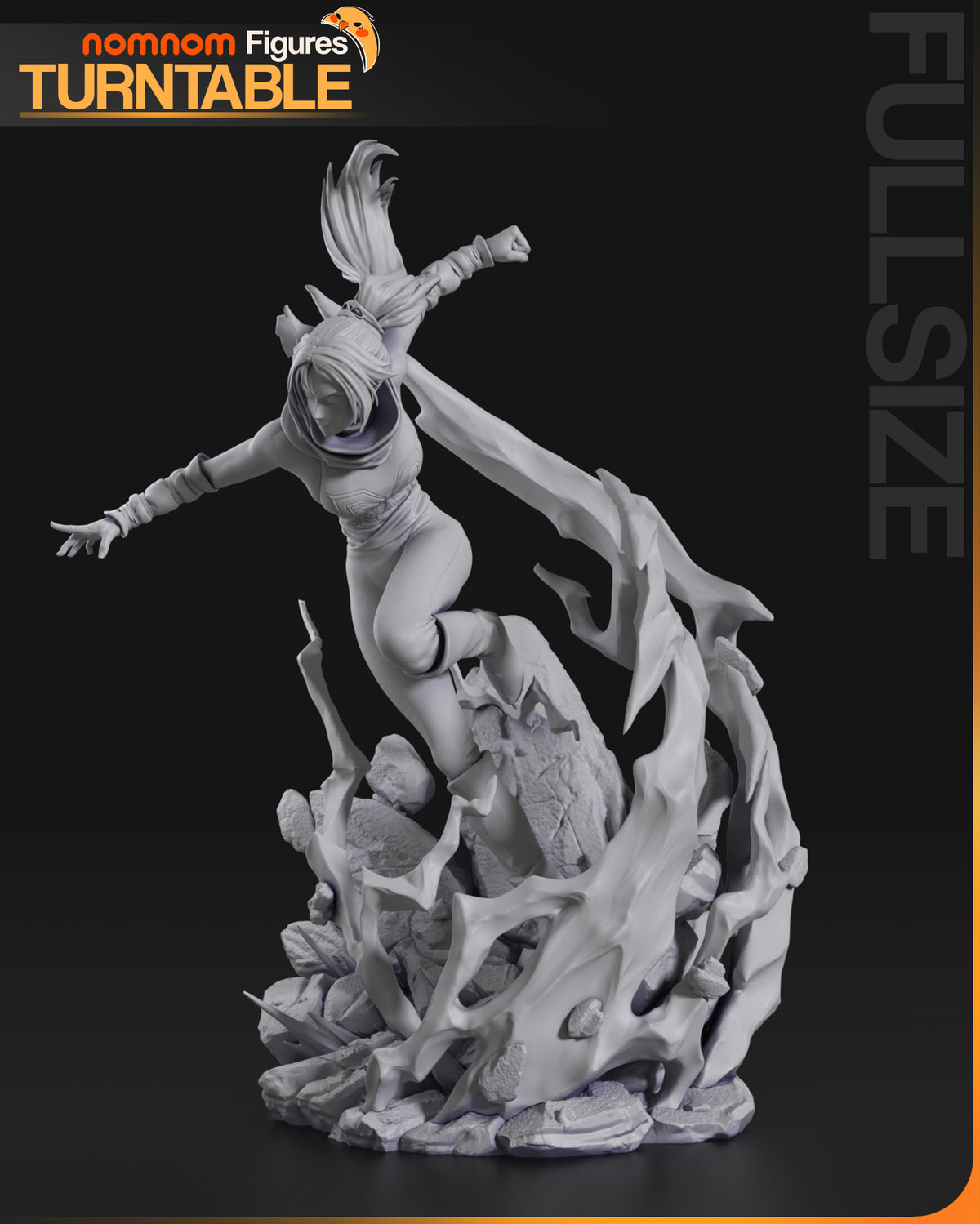Figura Yoruichi Bleach en resina, foto 15
