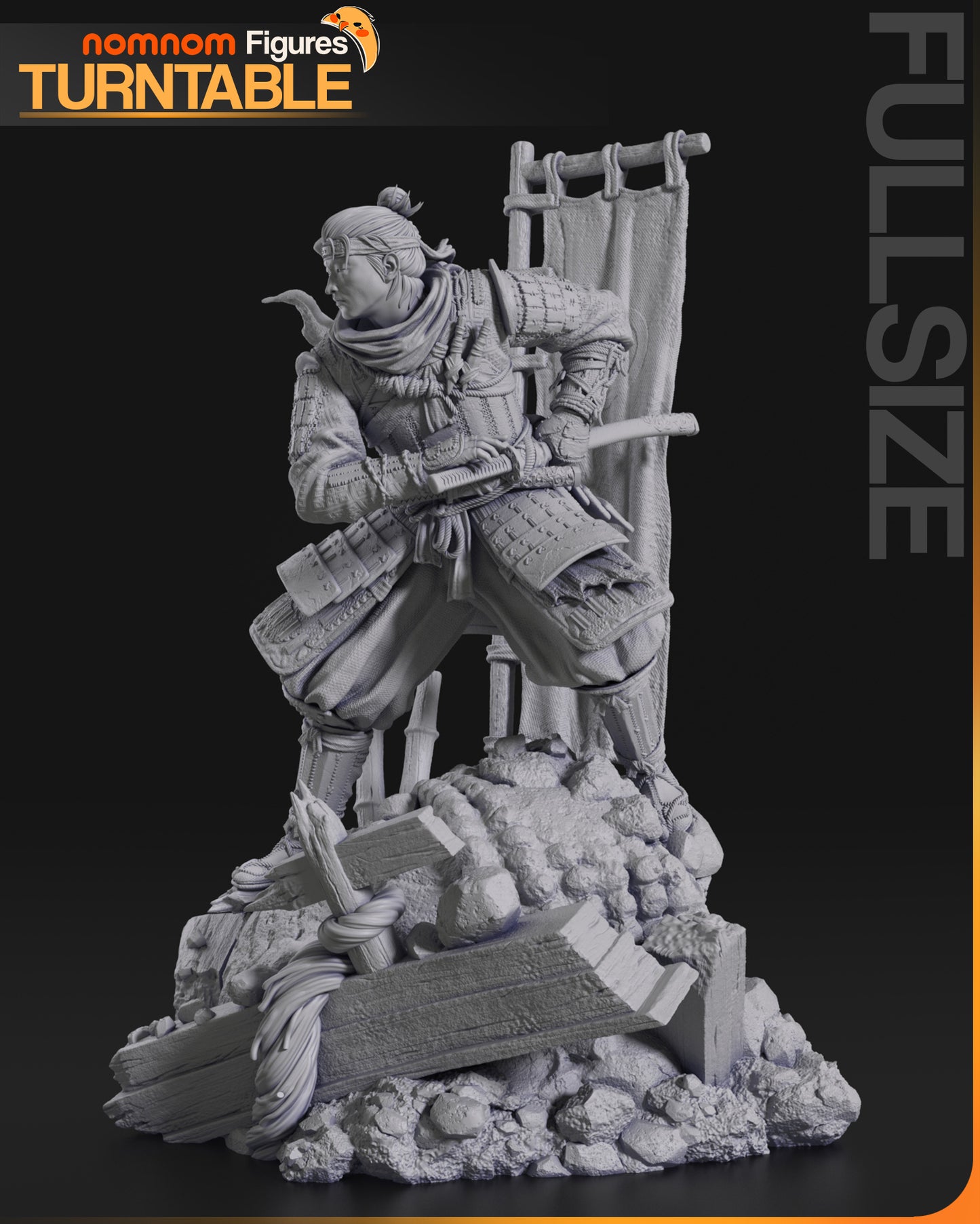 Figura de Resina - Jin Sakai - Ghost of Tsushima