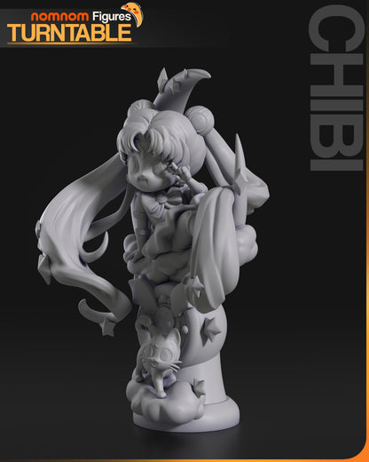 Figura de Resina Chibi - Sailor Moon - Salilor Moon
