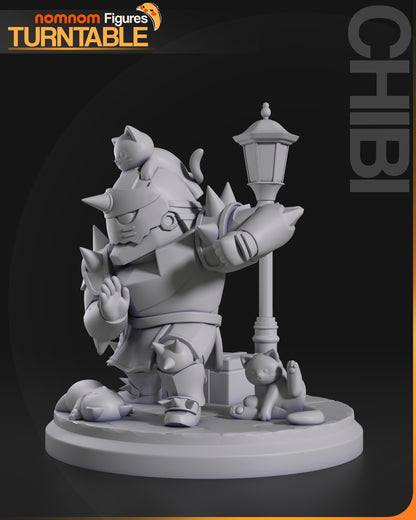 Figura de Resina Chibi - Alphonse Elric - Full Metal Alchemist