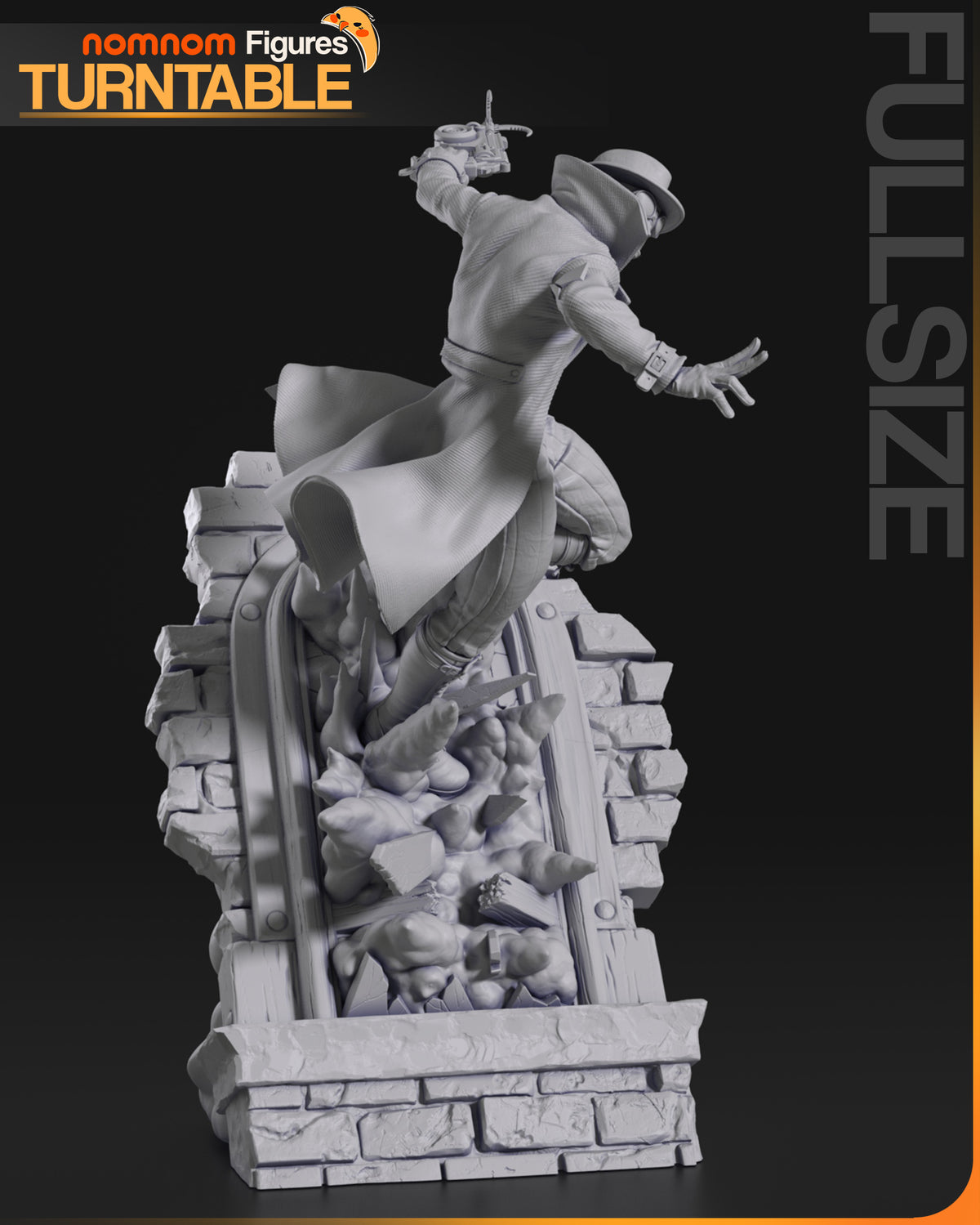 Figura Spider-Noir en resina, foto 11