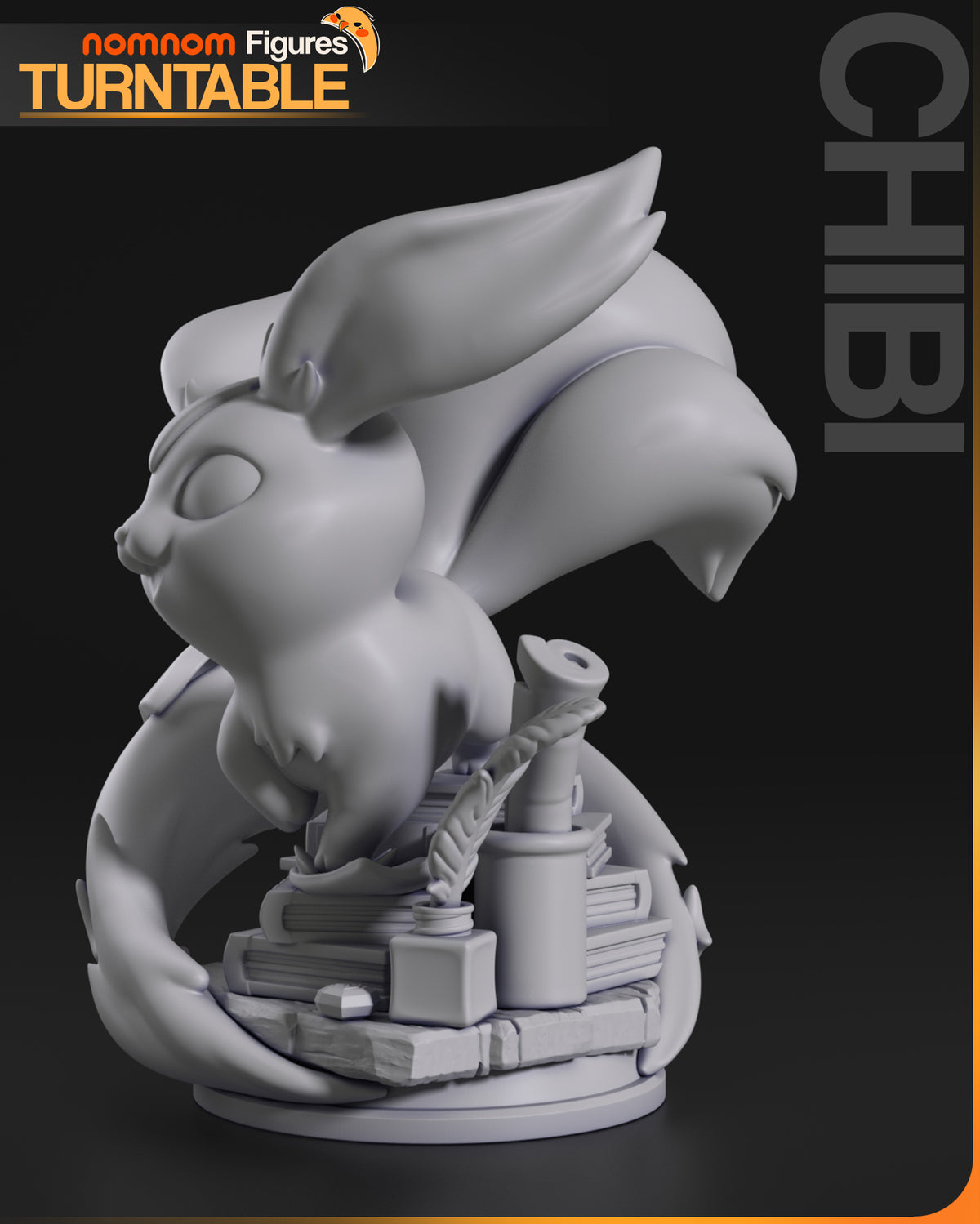 Figura chibi Carbuncle Final Fantasy XIV en resina, foto 6