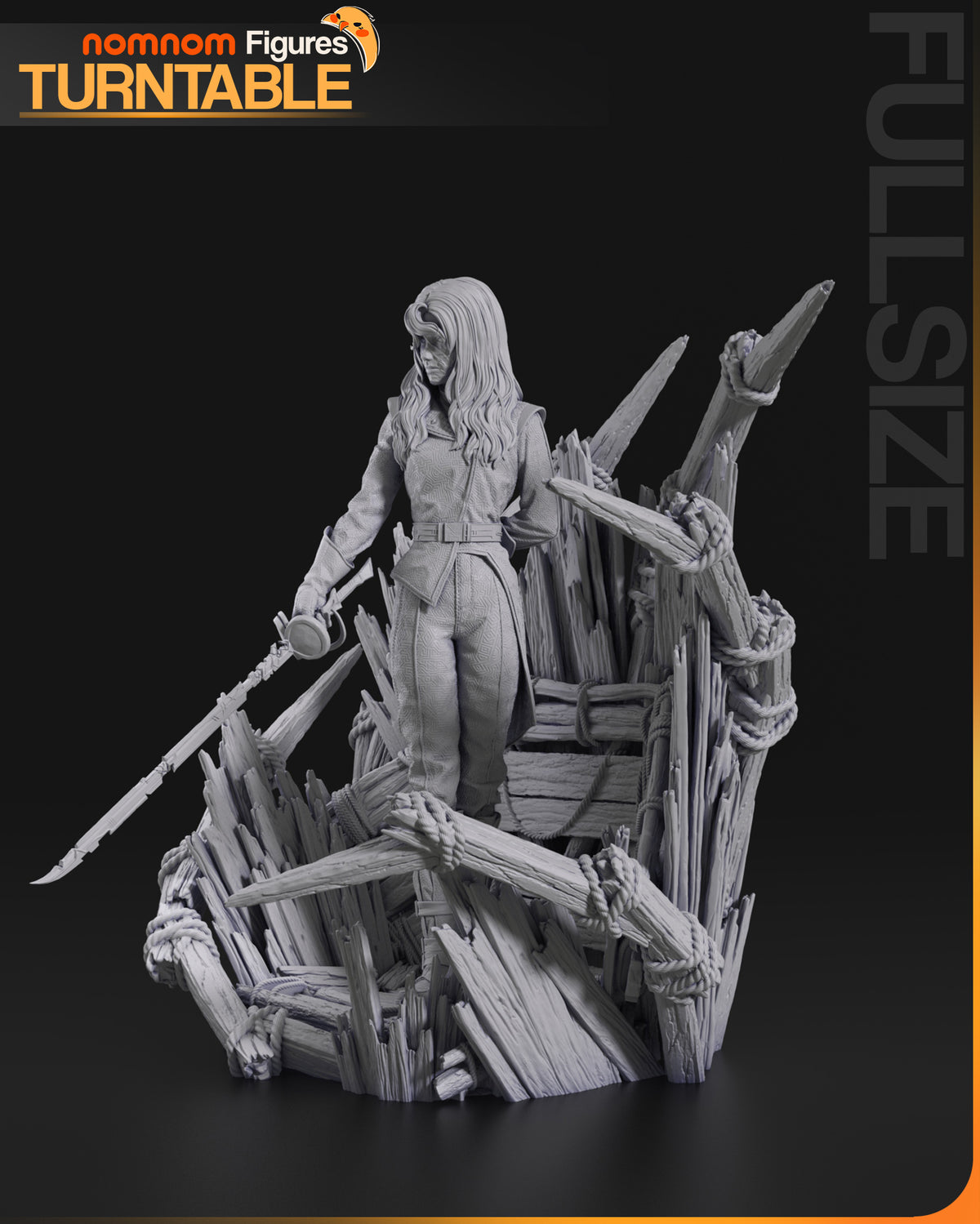 Figura Alicia Clair Obscur en resina, foto 15