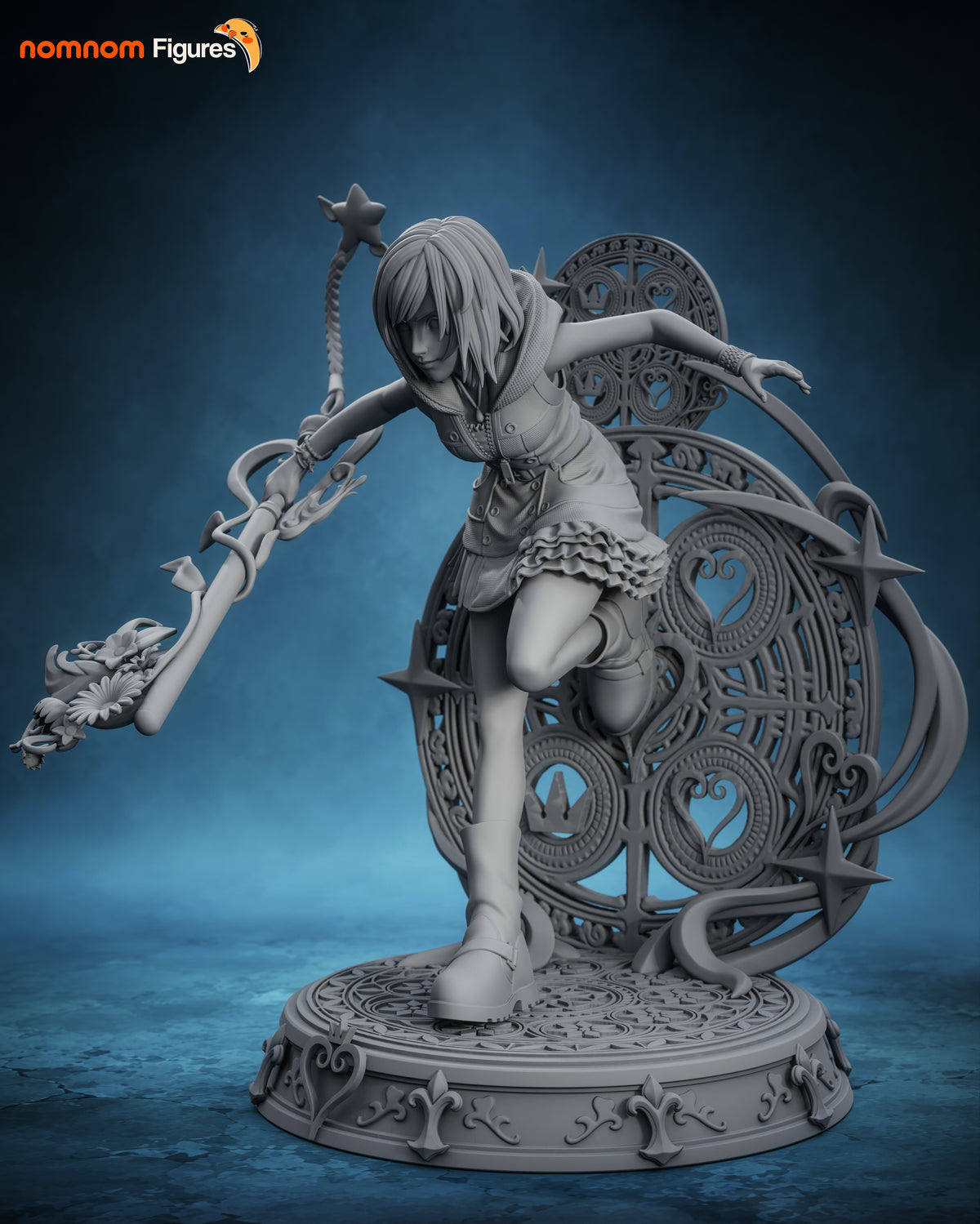 Figura Kairi Kingdom Hearts en resina, foto 15