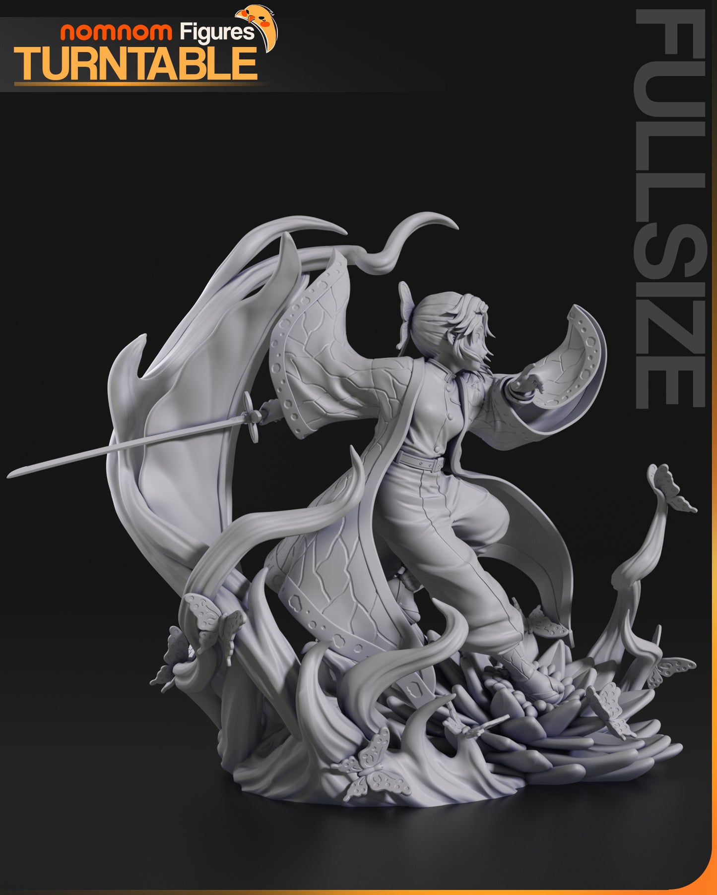 Figura de Resina - Shinobu - Kimetsu No Yaiba / Demon Slayer