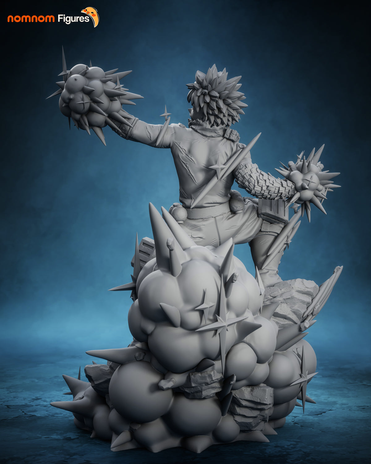 Figura Katsuki Bakugo My Hero Academia en resina, foto 16