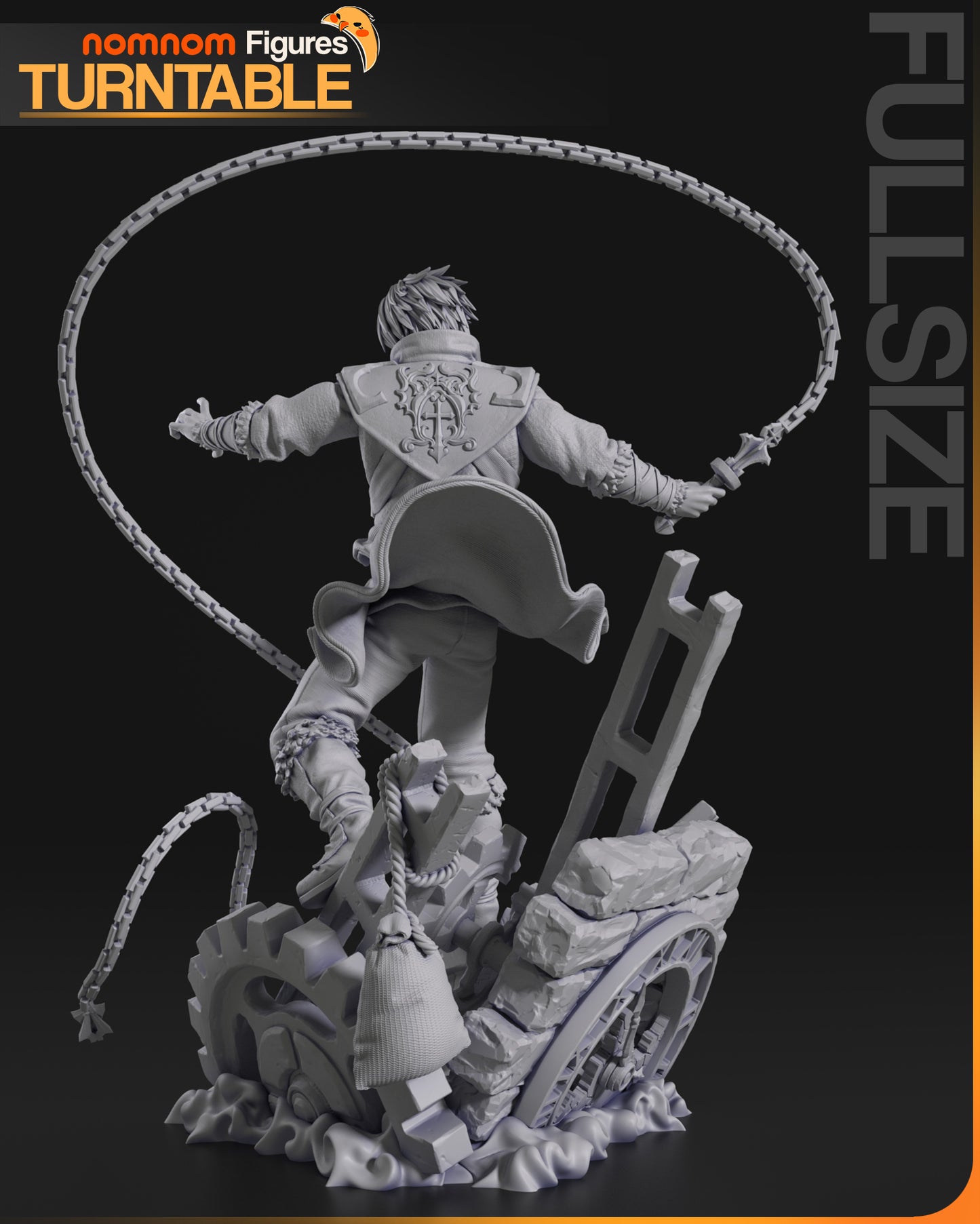Figura de Resina - Trevor Belmont - Castlevania
