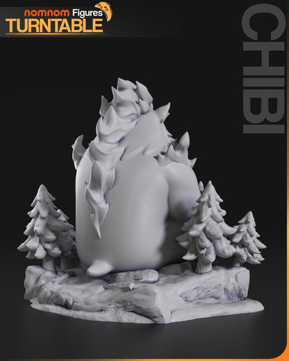 Figura de Resina Chibi - Tank - Solo Leveling