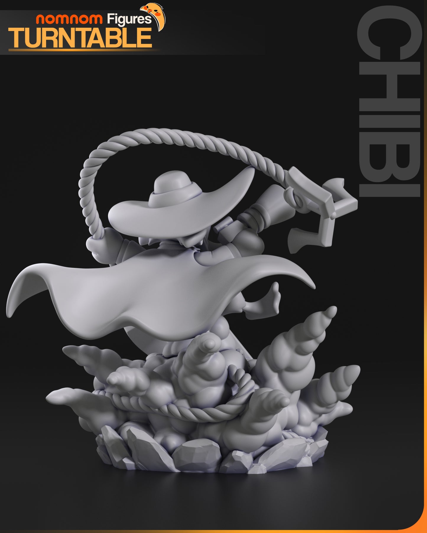 Figura de Resina Chibi - Pato Darwing - Pato Darwing