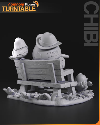 Figura de Resina Chibi - R2D2 - Star Wars