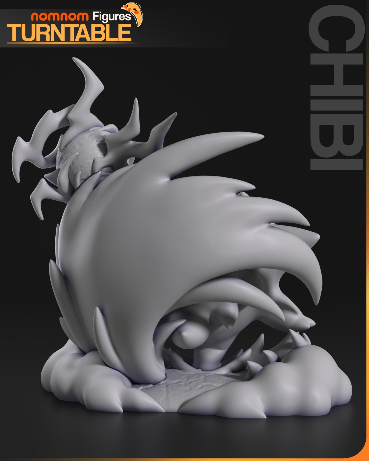 Figura de Resina Chibi - Gengar - Pokemon