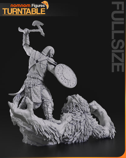 Figura de Resina - Dragonborn - Skyrim