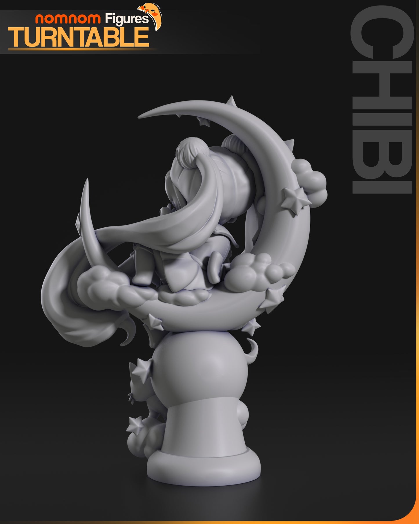 Figura de Resina Chibi - Sailor Moon - Salilor Moon