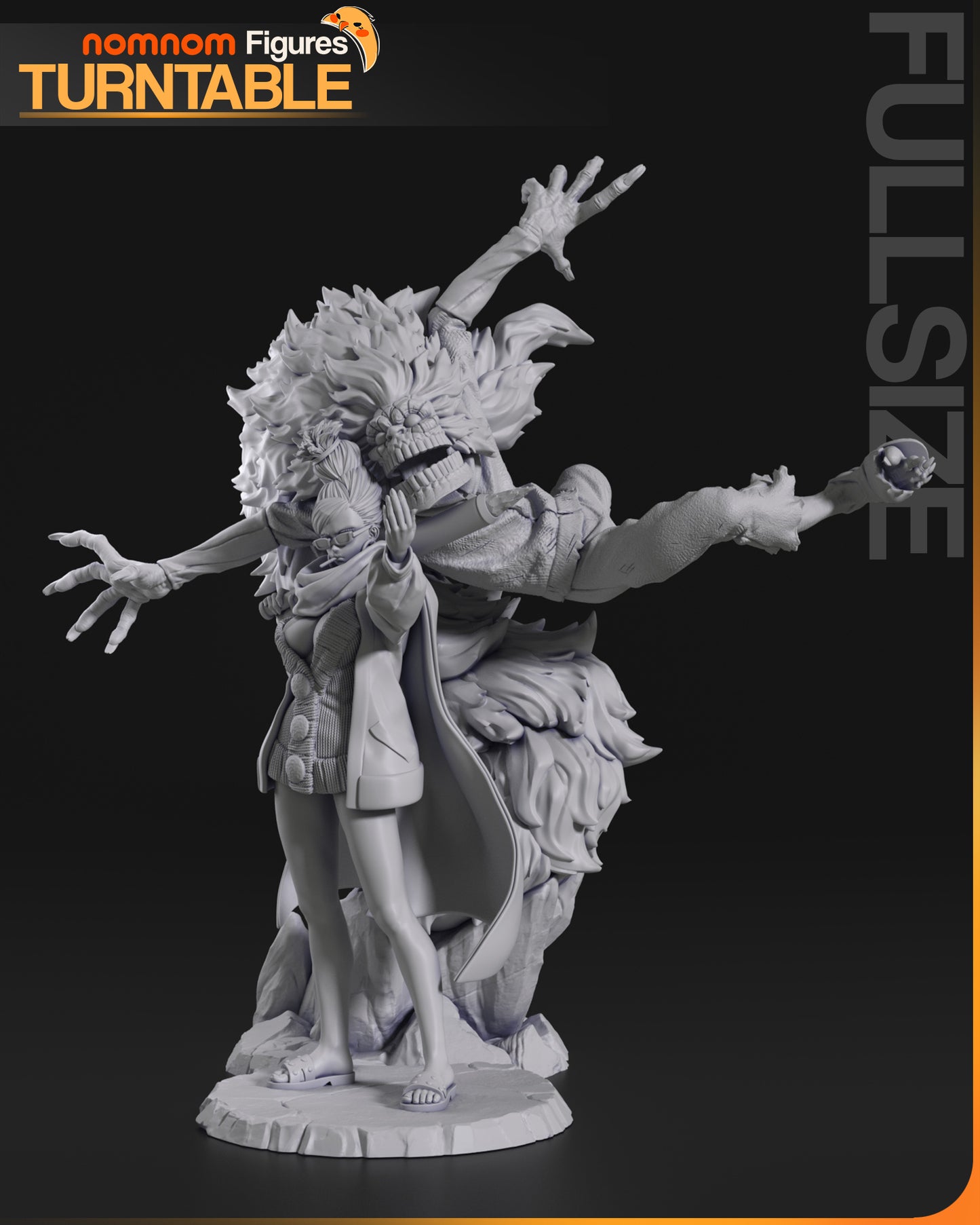 Figura de Resina - Seiko & Turbo Vieja - Dandadan