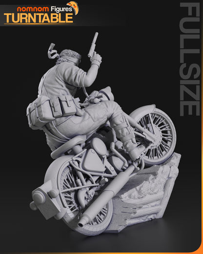 Figura de Resina - Naked Snake - Metal Gear Solid Snake Eater