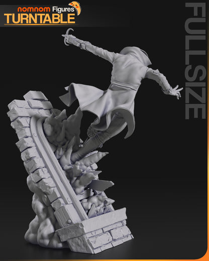 Figura Spider-Noir en resina, foto 12