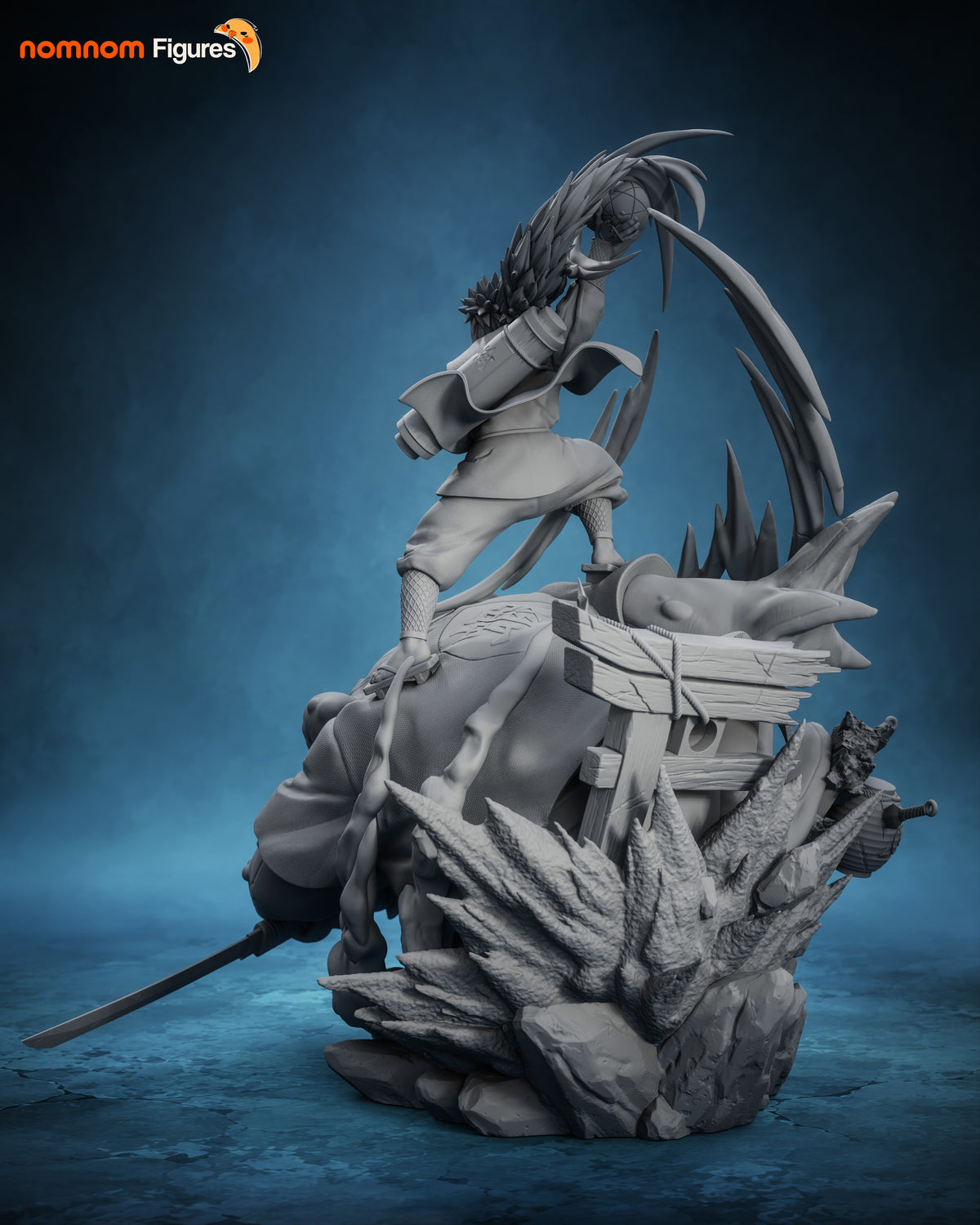 Figura Jiraiya Naruto en resina, foto 22