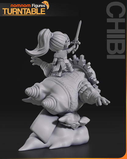 Figura de Resina Chibi - Esquie - Clair Obscur Expedition 33