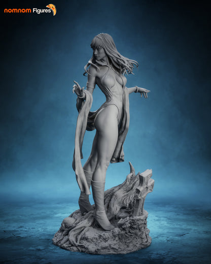Figura Vampirella en resina sin pintar, foto 13