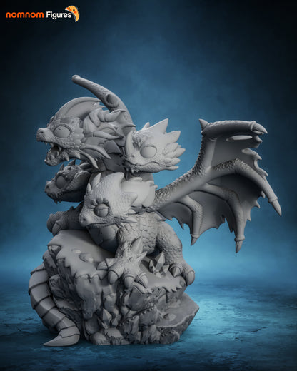Figura chibi Tiamat en resina, foto 12