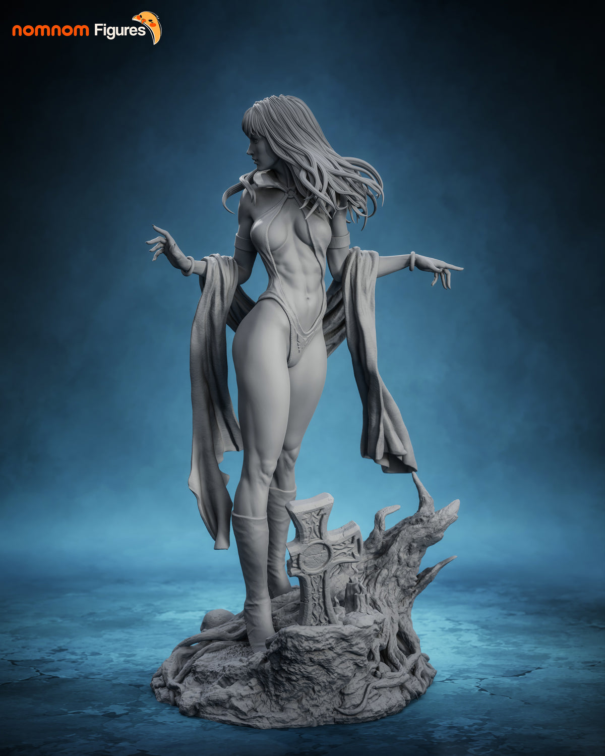 Figura Vampirella en resina sin pintar, foto 14