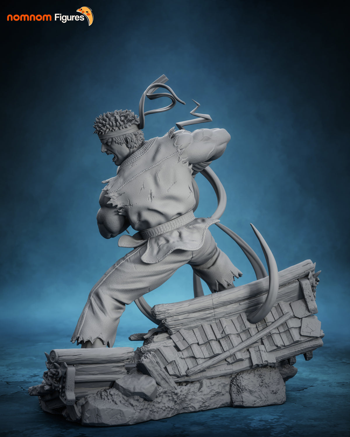 Figura Ryu Street Fighter en resina, foto 18