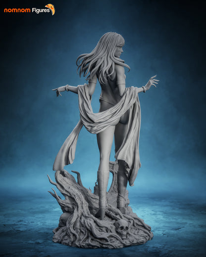 Figura Vampirella en resina sin pintar, foto 16