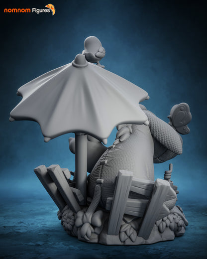 Figura chibi Igor Eeyore en resina, foto 15