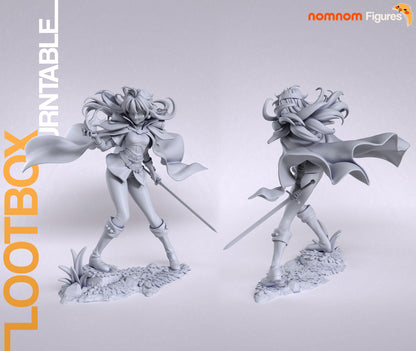 Figura Lina Inverse Slayers en resina, foto 11